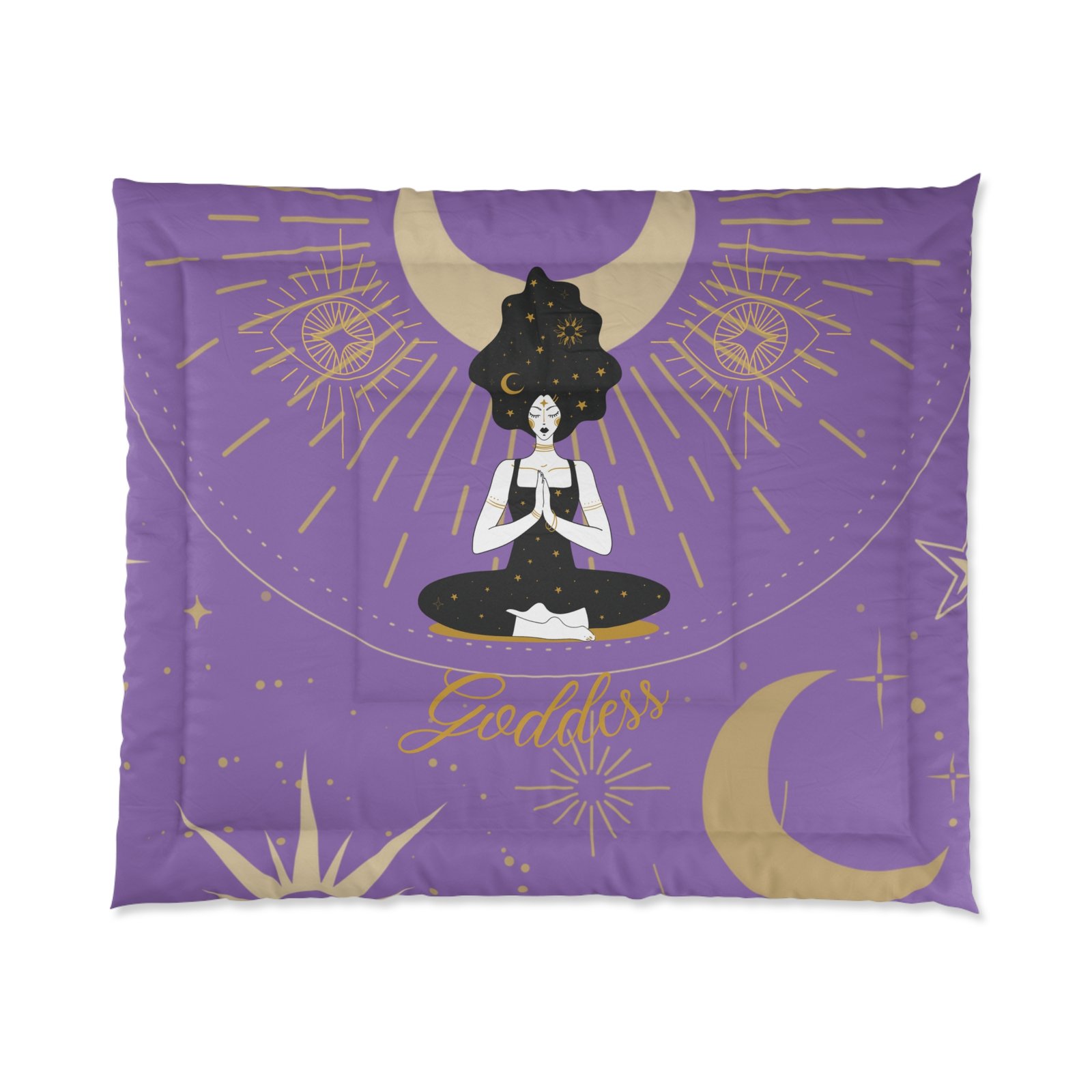 DH GODDESS Lavender Purple Comforter - Image 5