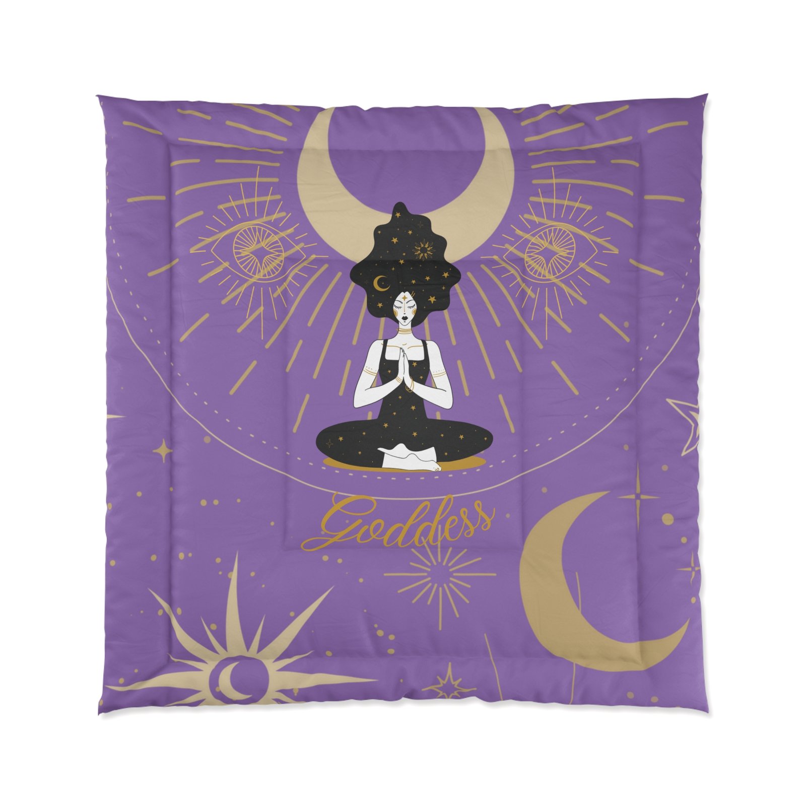 DH GODDESS Lavender Purple Comforter - Image 3