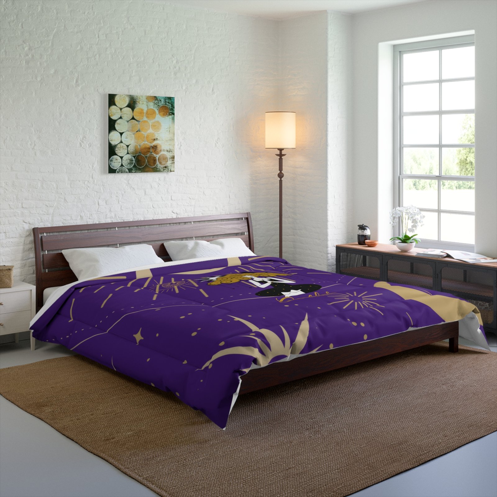 GODDESS Purple Comforter - Image 6
