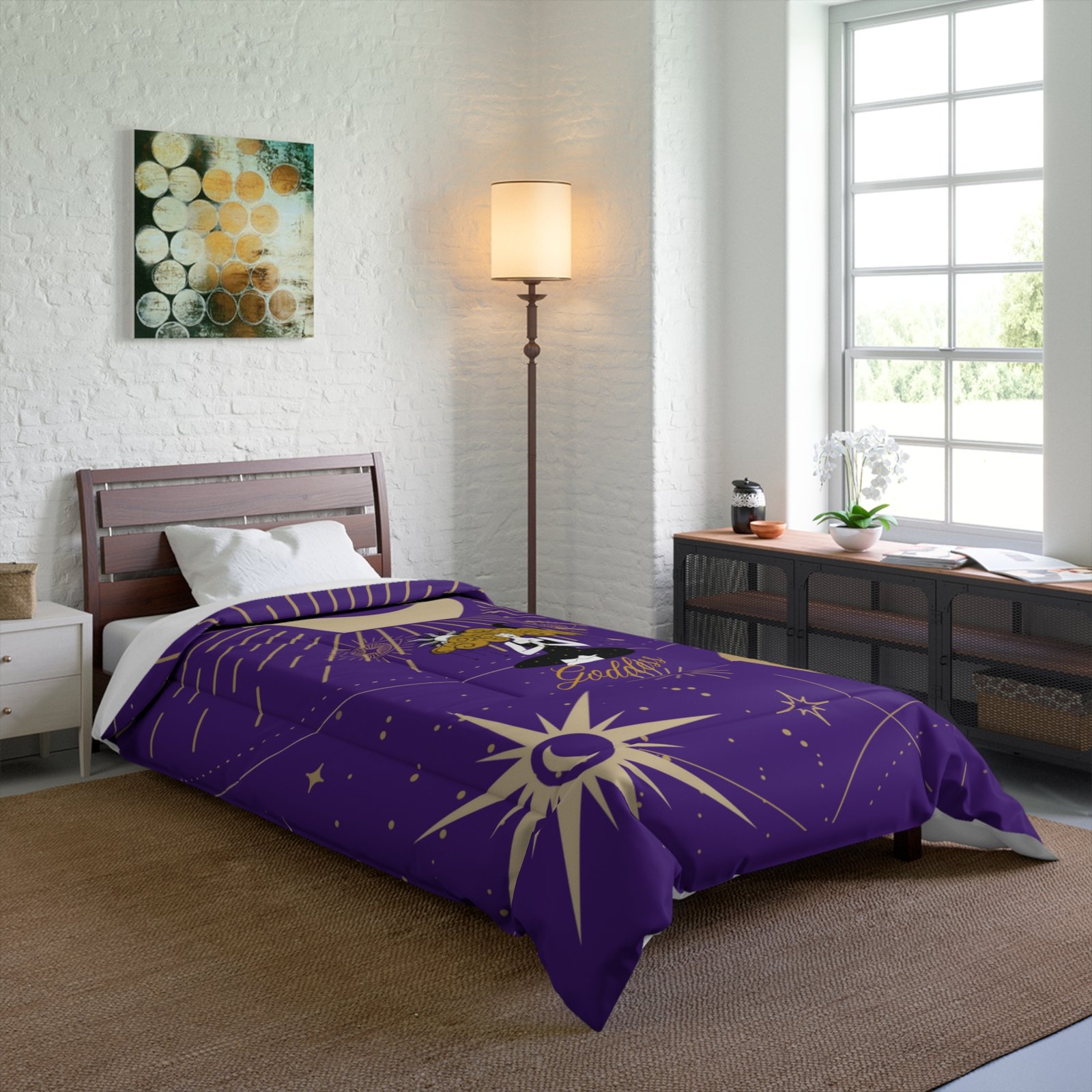 GODDESS Purple Comforter - Image 2