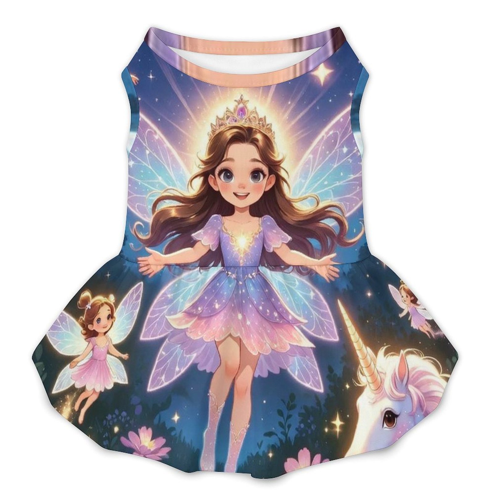 Angels Unicorns Fairies Pet Dress Small Pet Dress-Small - Image 4