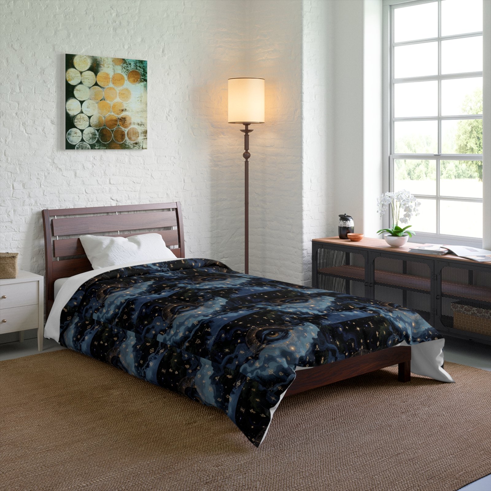 Mystic Starry Sky Third Eye Comforter - Image 8