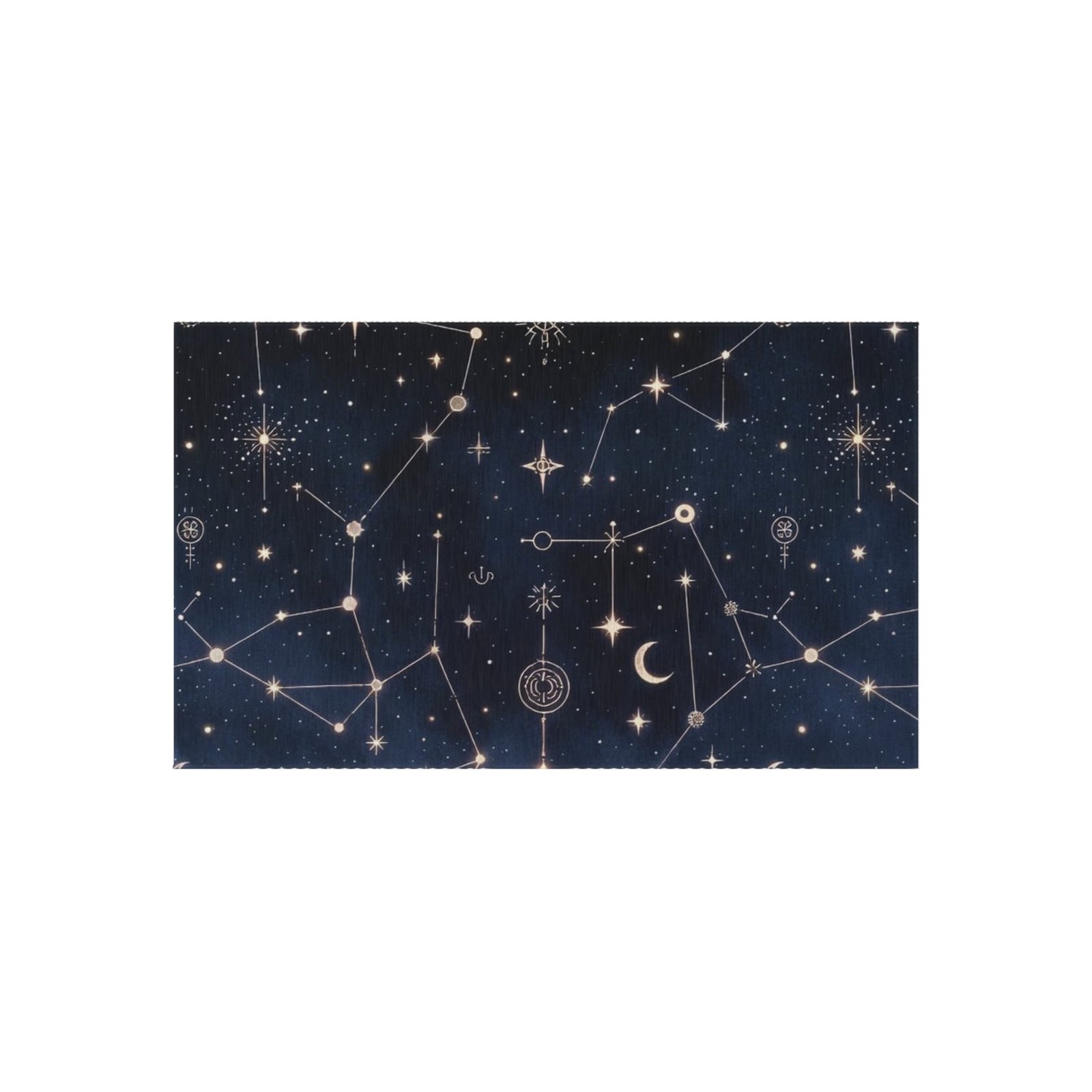 Constellation Night Outdoor Rug — Starry Celestial Patio Mat - Image 9