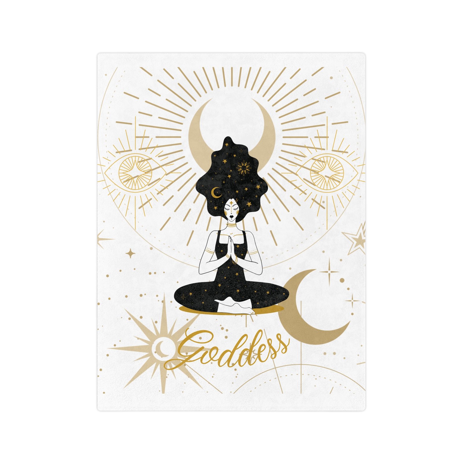 DH GODDESS White Velveteen Minky Blanket - Image 5
