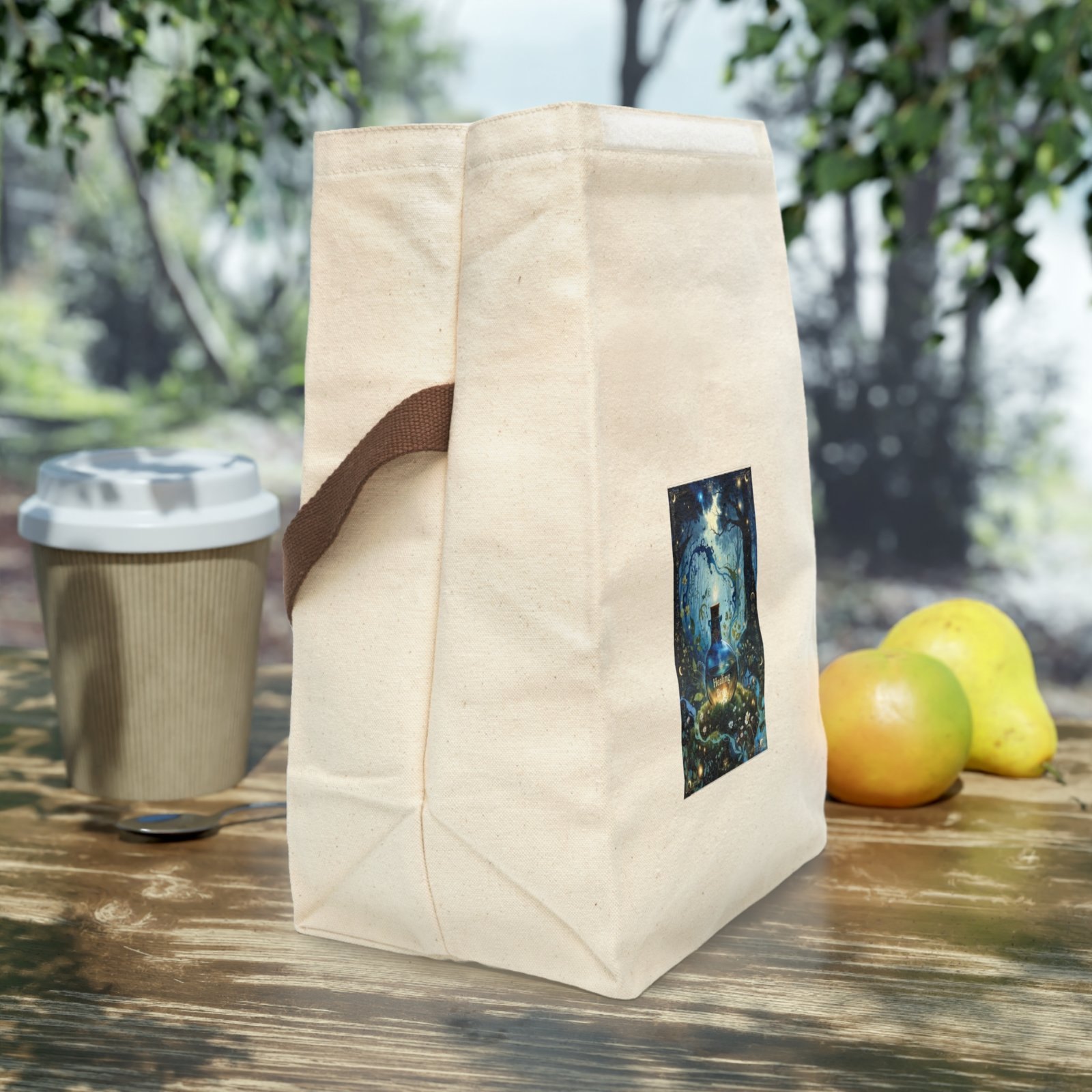 Mystic Night Potion Canvas Lunch Bag - Image 5