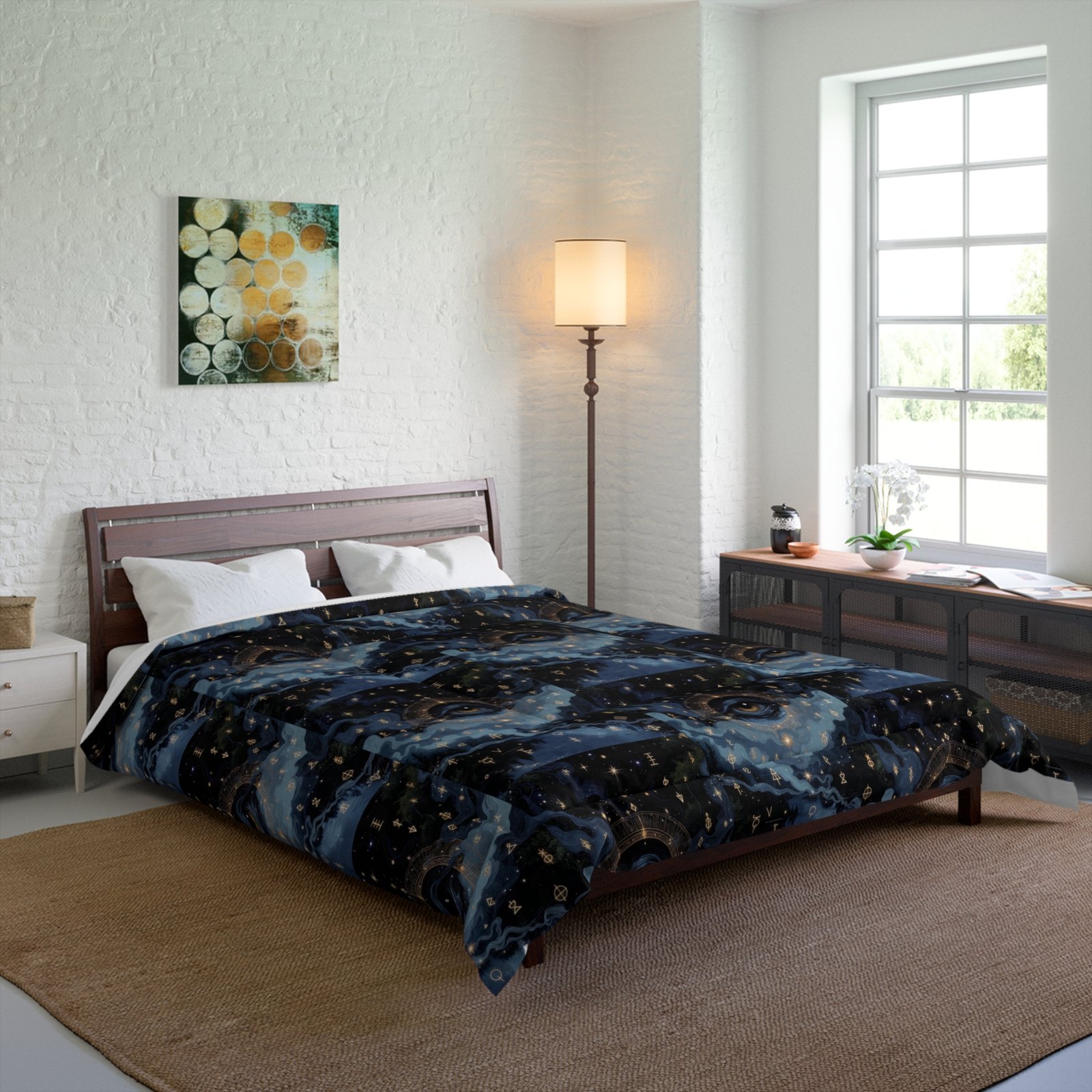 Mystic Starry Sky Third Eye Comforter