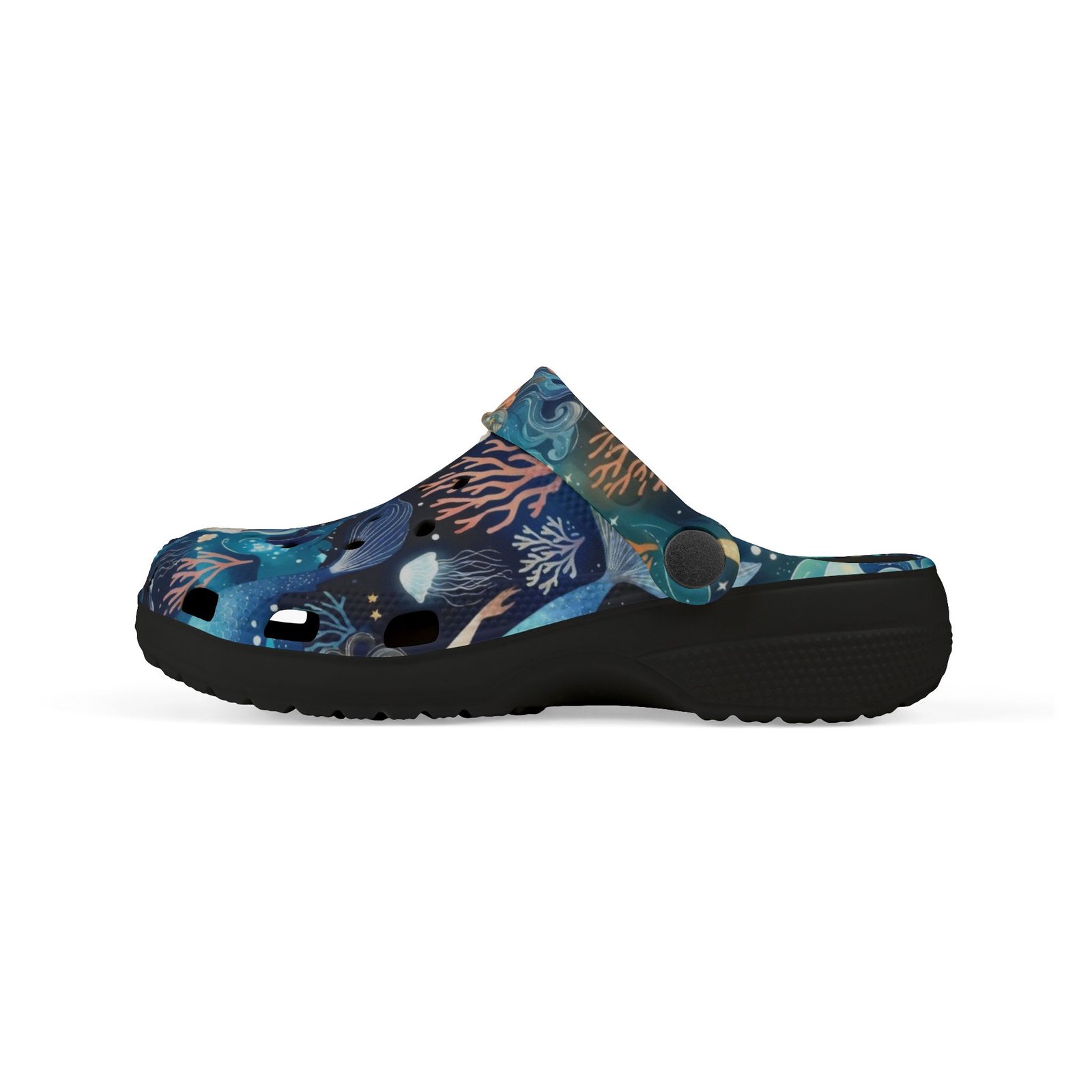 Kids Mermaid Clogs - Colorful Underwater EVA Foam Slip-Ons - Image 12