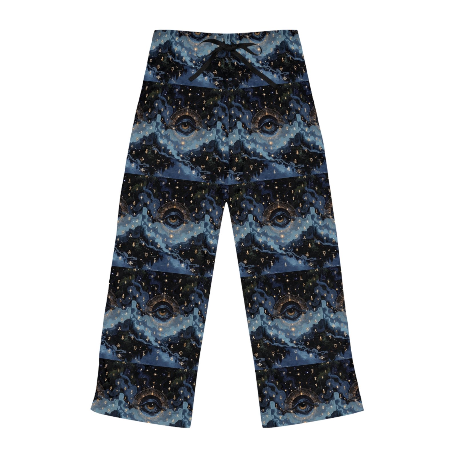 Galaxy Night Pajama Pants — Starry Moon Sleepwear for Women - Image 2