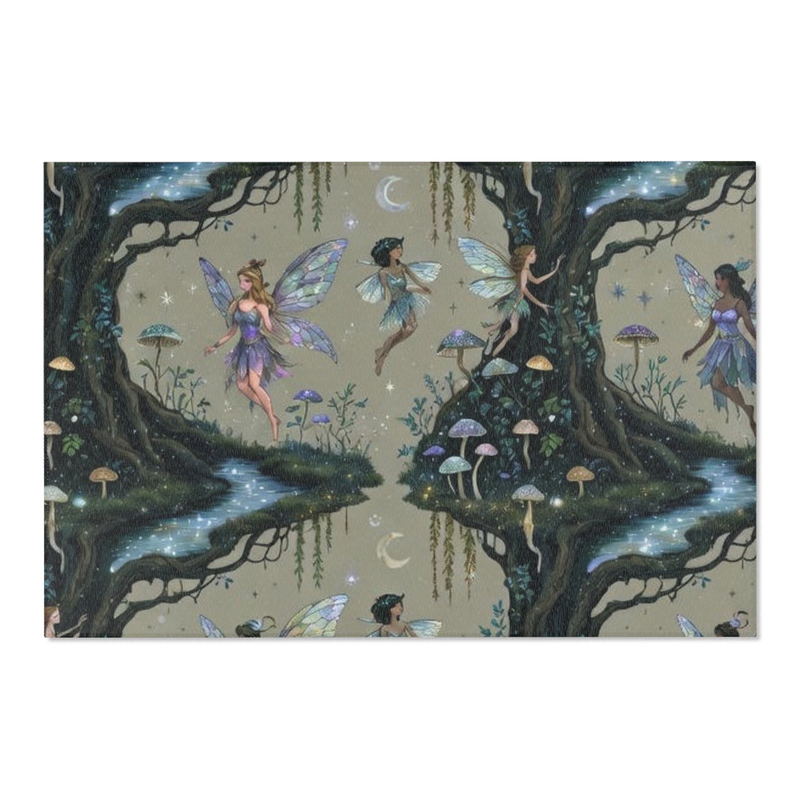 Fairy Grove Area Rug — Enchanted Woodland Decorative Rug for Nursery, Kids’ Room & Living Space - Image 16