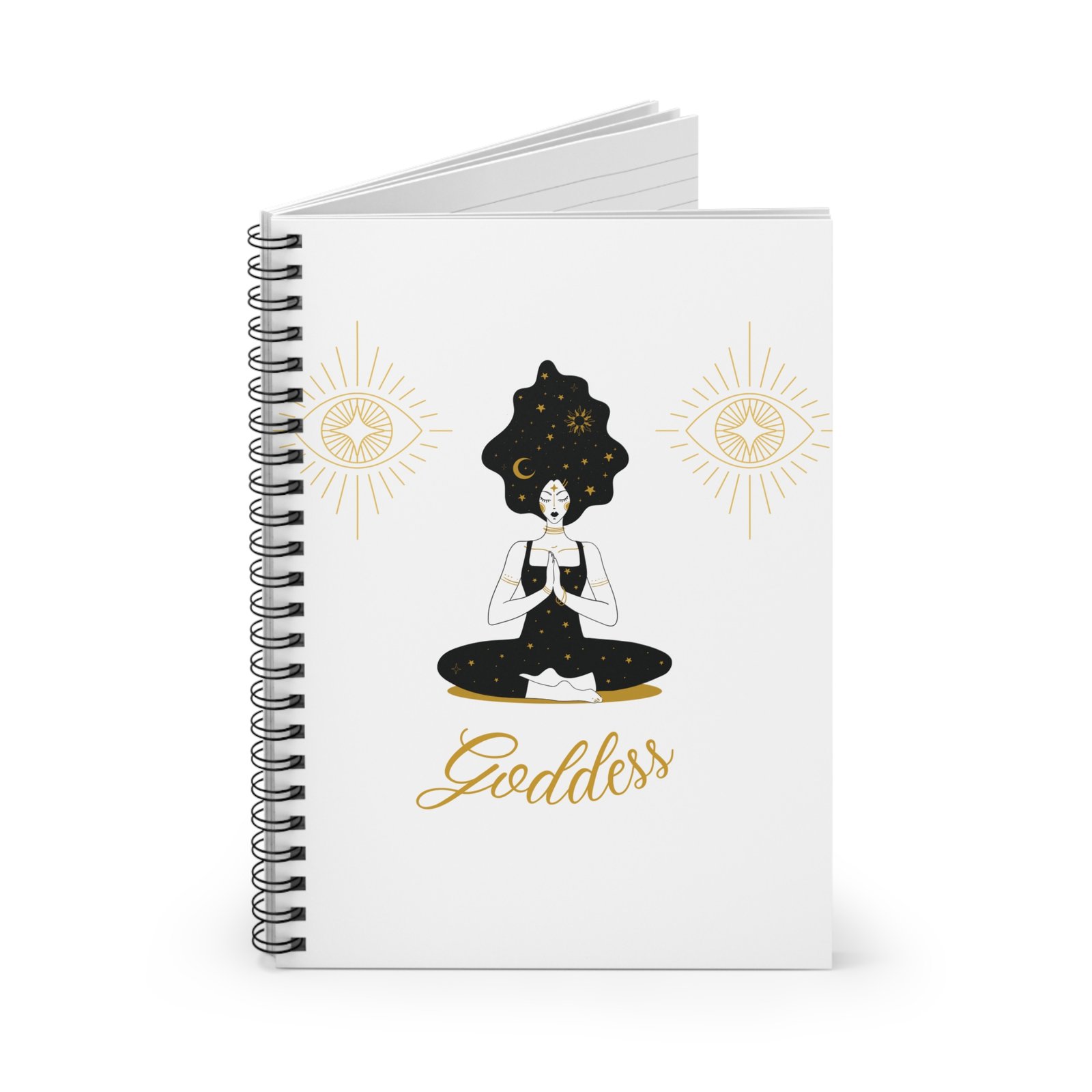 DH Goddess Spiral Notebook - Ruled Line - Image 2