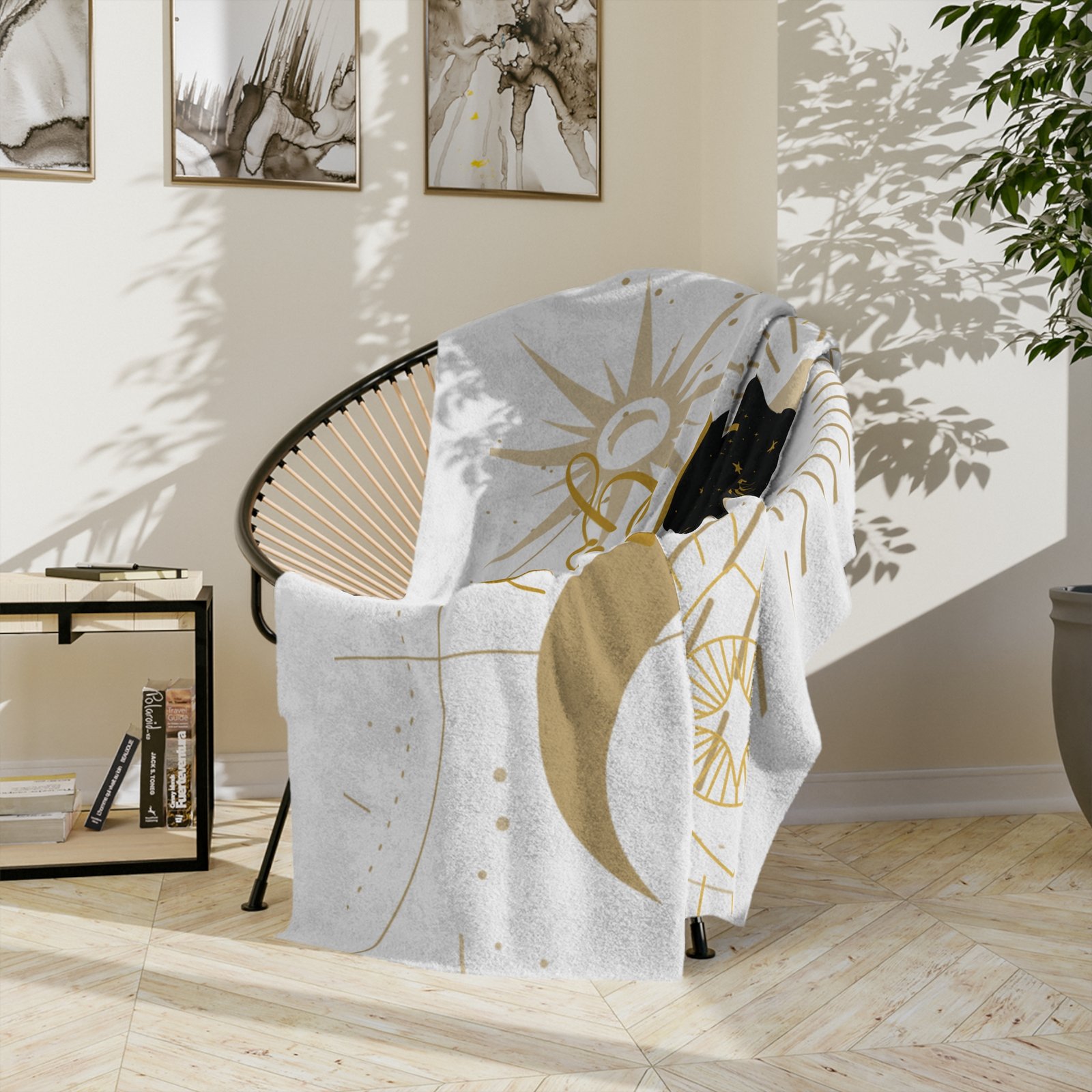 DH GODDESS White Velveteen Minky Blanket - Image 8