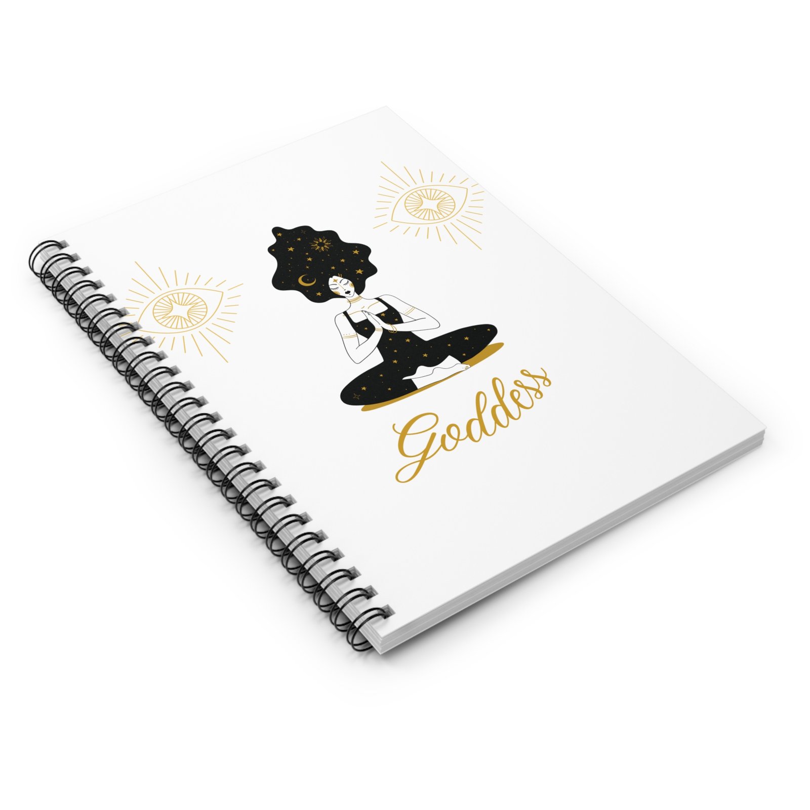 DH Goddess Spiral Notebook - Ruled Line - Image 3