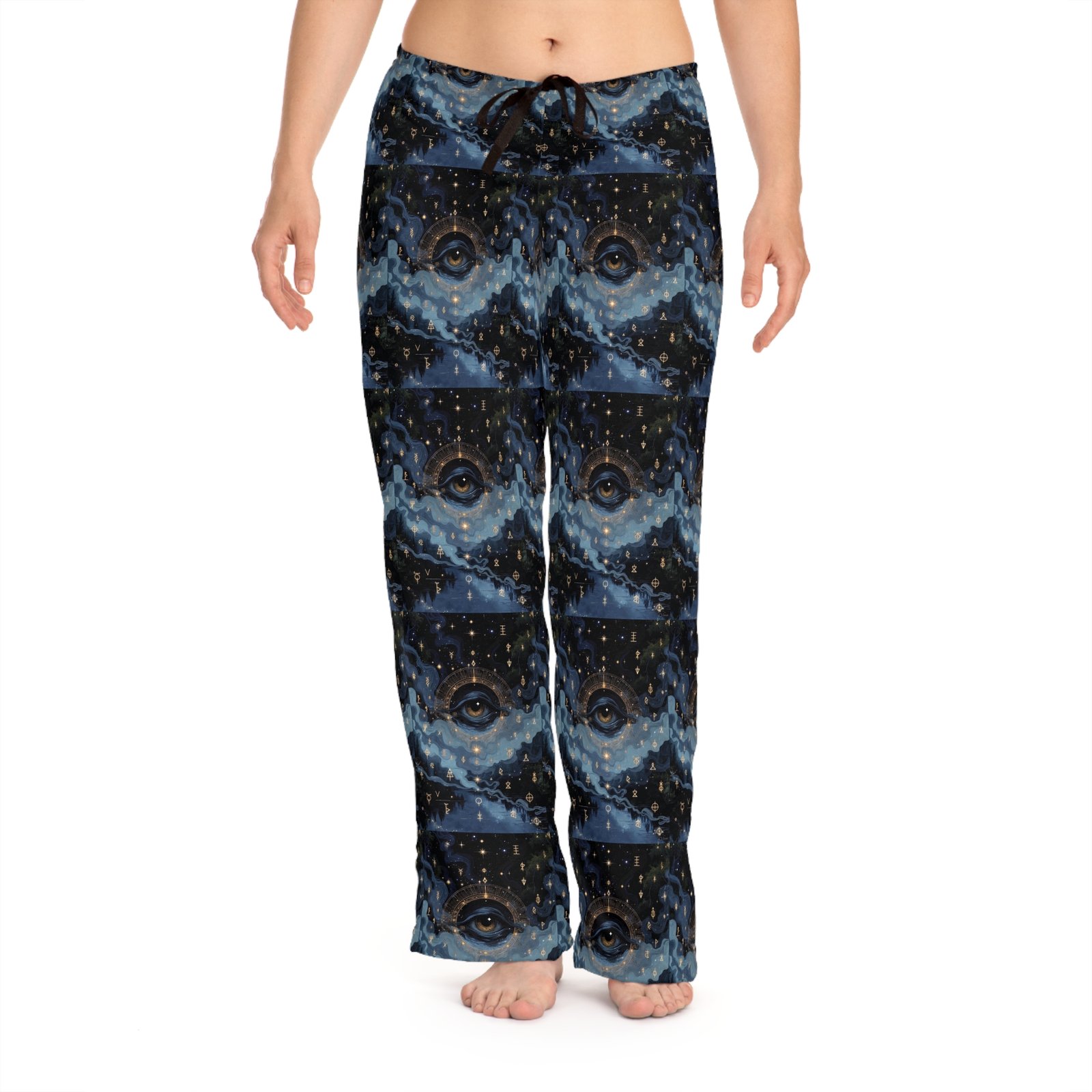 Galaxy Night Pajama Pants — Starry Moon Sleepwear for Women - Image 4