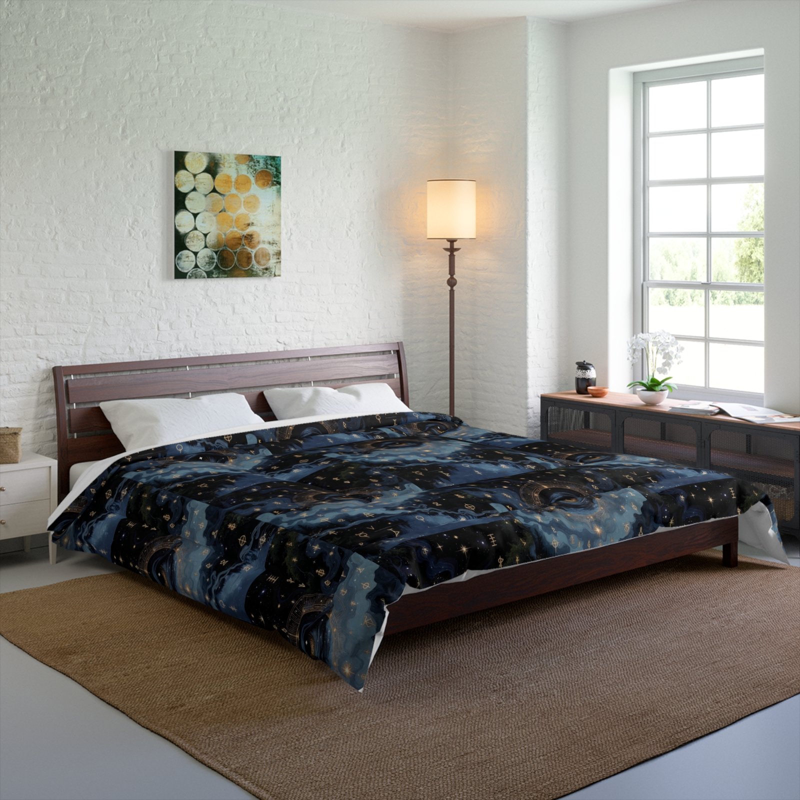 Mystic Starry Sky Third Eye Comforter - Image 6