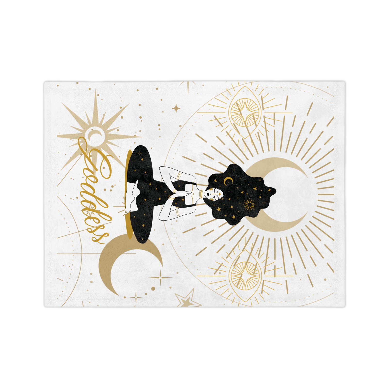 DH GODDESS White Velveteen Minky Blanket - Image 2