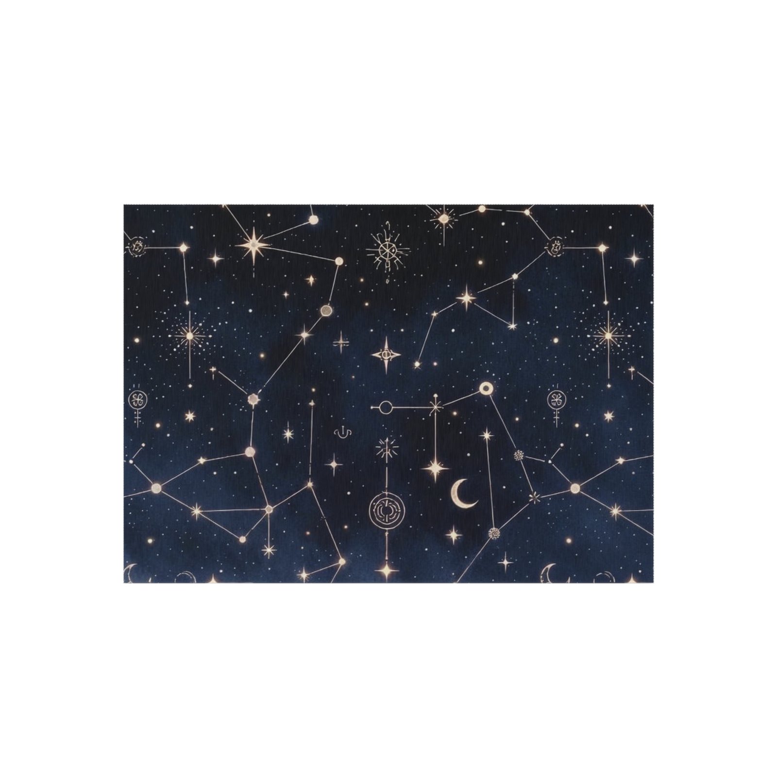 Constellation Night Outdoor Rug — Starry Celestial Patio Mat - Image 2