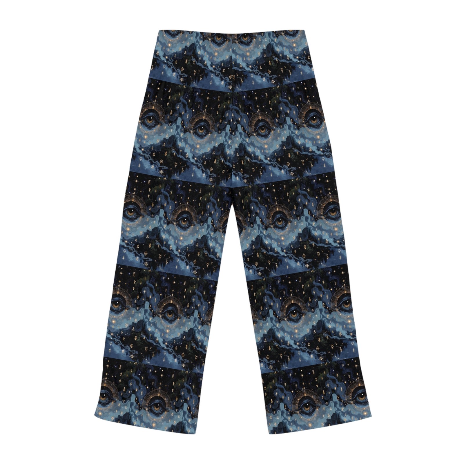 Galaxy Night Pajama Pants — Starry Moon Sleepwear for Women - Image 3