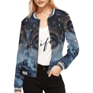 whispering arcane mist sigil bomber-jacket All Over Print Bomber Jacket for Women